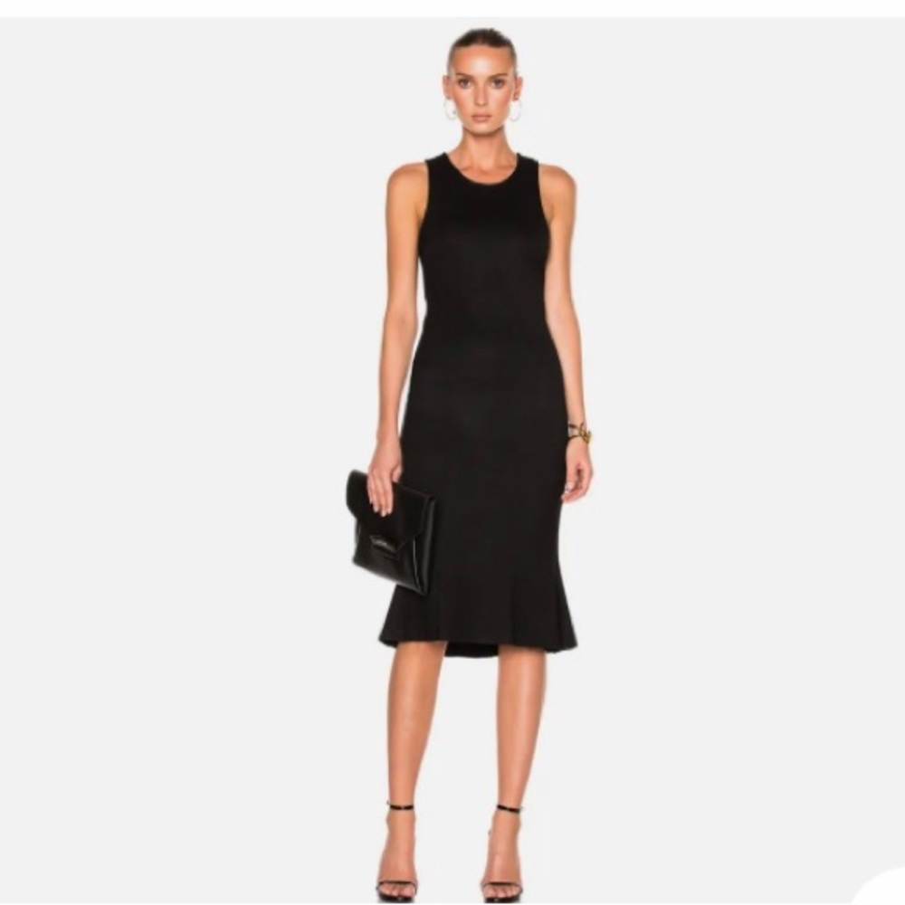 L'AGENCE Annalisa Dress in Black size S